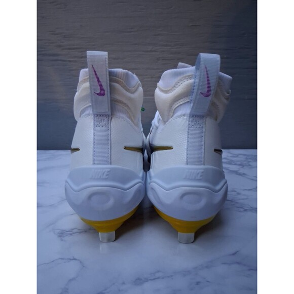 New Nike Alpha Huarache NXT Rainbow Men's Size 9 Baseball Cleats (DJ6517-106) - Picture 5 of 9